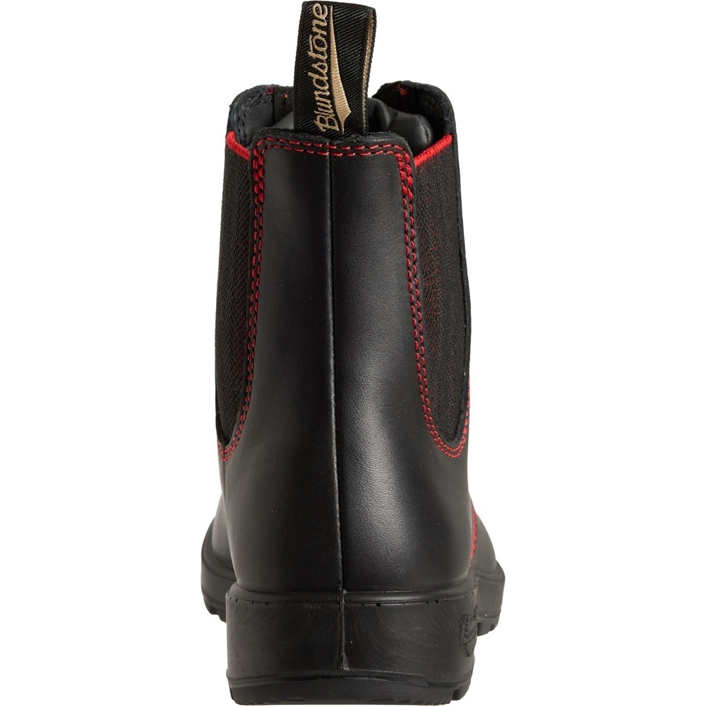 NEW Blundstone 2325 Originals Women Boots Sz 7.5 Lace-Up Leather Women Black Red - Picture 4 of 6